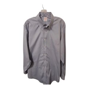Traditional Brooks Brothers Extra-Relaxed-Fit Dress Shirt, Button-Down Collar
